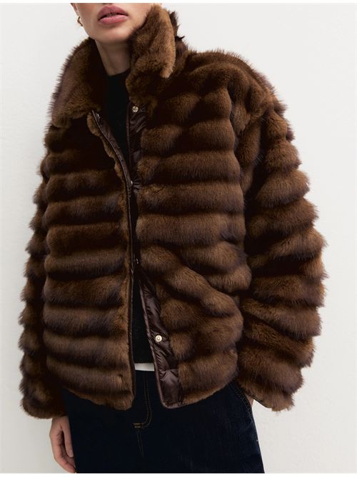 Giacca boxy - COGNAC EMME MARELLA | EMMAGIO800/001